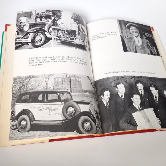 2 VTG Lawrence Welk Books 1 Signed Wunnerful Wunnerful Autobiography Ah One Two - Picture 8 of 16